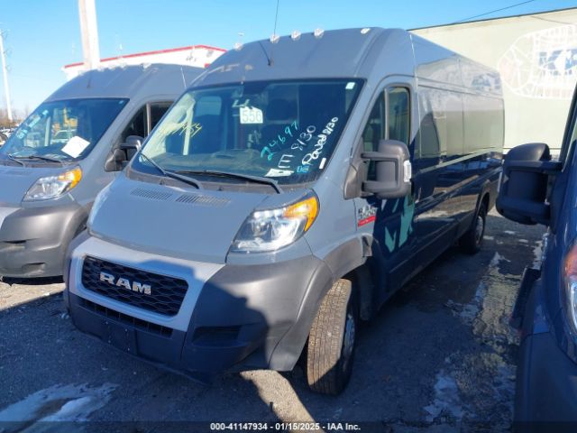 3C6URVJGXLE124697 RAM Promaster 3500 Cargo Van High Roof 159 Wb Ext