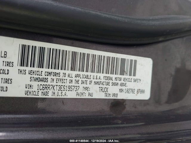 RAM 1500 Express 2014 1C6RR7KT3ES195737 Image 9