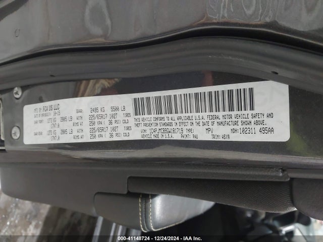 Jeep Cherokee Latitude 2016 1C4PJMCB9GW181719 Image 9
