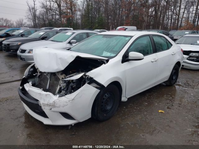 2T1BURHEXEC161342 Toyota COROLLA L