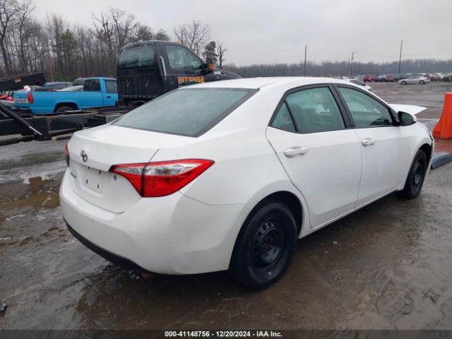 2T1BURHEXEC161342 Toyota COROLLA L