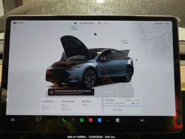 7SAYGDEE5SF248102 Tesla Model Y Long Range Dual Motor All-wheel Drive
