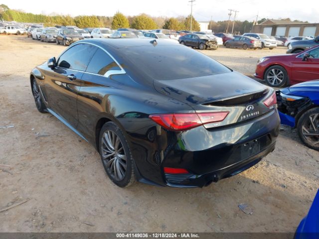 JN1FV7EL1HM700317 Infiniti Q60 3.0t Red Sport 400