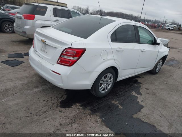 1G1JB5SH4J4136715 Chevrolet Sonic Ls Auto