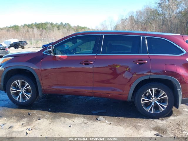 5TDKKRFH6GS165031 Toyota Highlander Xle V6