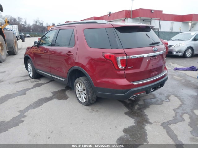 Ford EXPLORER XLT 2018 1FM5K8D86JGC23789 Image 3