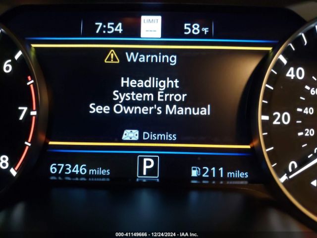 1N4BL4EW5MN329845 Nissan Altima Sl Intelligent Awd