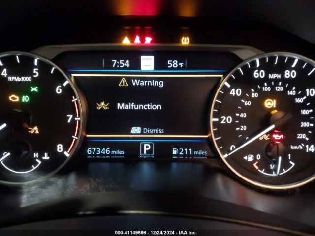 1N4BL4EW5MN329845 Nissan Altima Sl Intelligent Awd