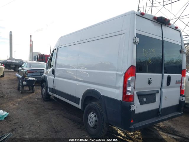 3C6TRVBG3LE104379 RAM Promaster 1500 High Roof 136 Wb