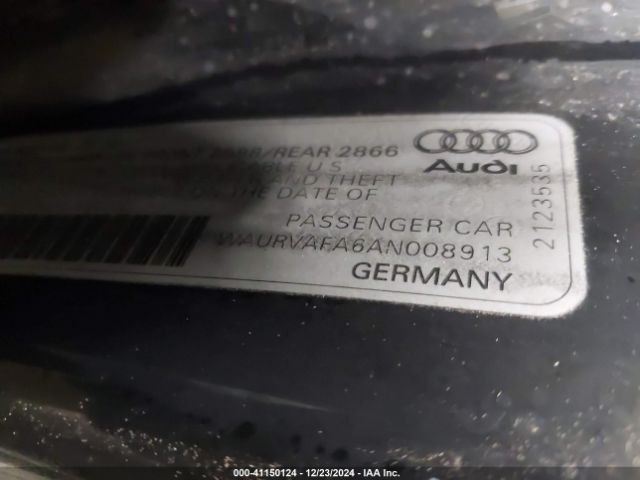 2010 AUDI A8 L WAURVAFA6AN008913 Photo 8