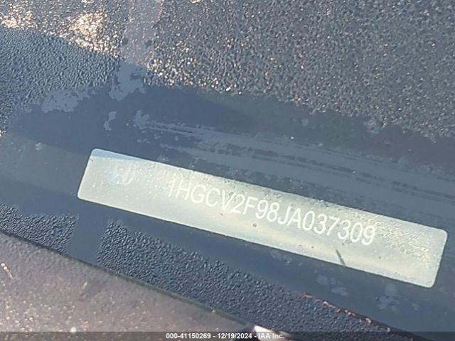 1HGCV2F98JA037309 Honda Accord Touring 2.0t