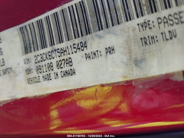 2010 CHRYSLER 300C 2C3CK6CT5AH115484 Photo 8