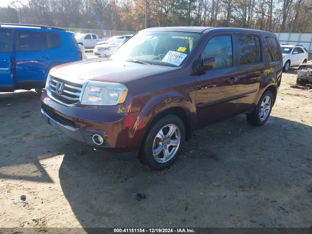 Honda Pilot Ex-l 2014 5FNYF3H56EB019891 Image 2