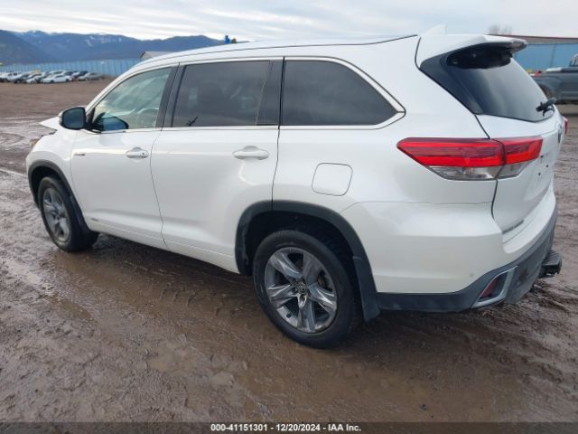 5TDDGRFH5JS047635 Toyota Highlander Hybrid Limited Platinum