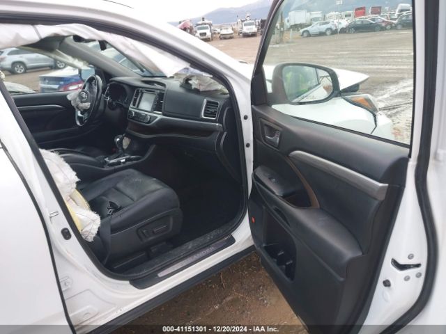 5TDDGRFH5JS047635 Toyota Highlander Hybrid Limited Platinum