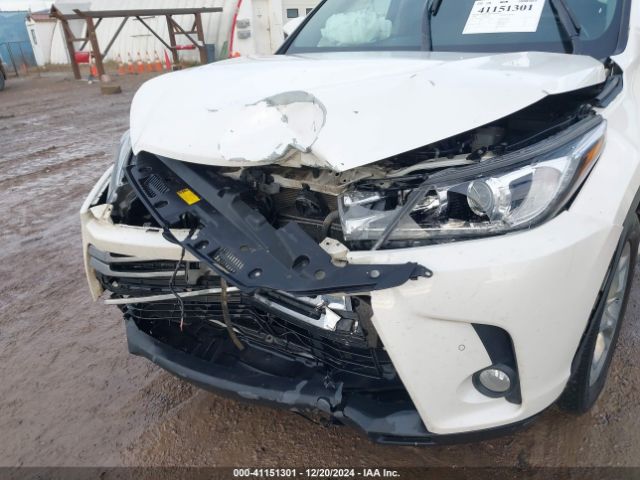 5TDDGRFH5JS047635 Toyota Highlander Hybrid Limited Platinum
