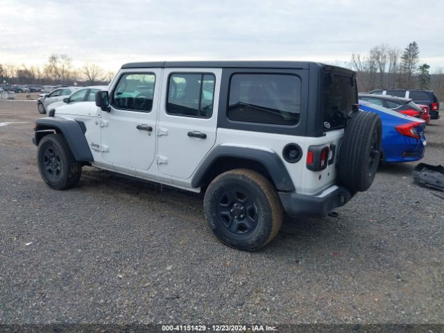 1C4HJXDG2KW613382 Jeep Wrangler Unlimited Sport 4x4