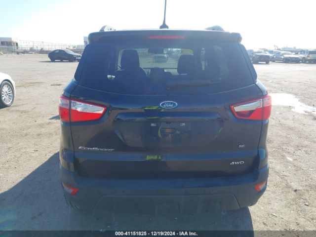 MAJ6S3GL4LC359236 Ford Ecosport Se