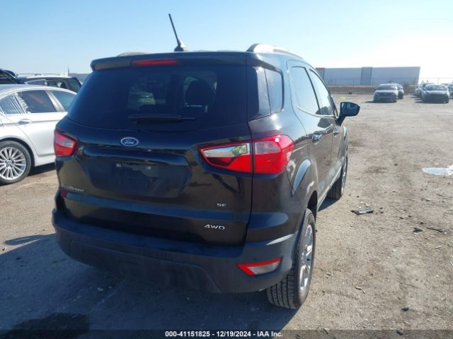 MAJ6S3GL4LC359236 Ford Ecosport Se