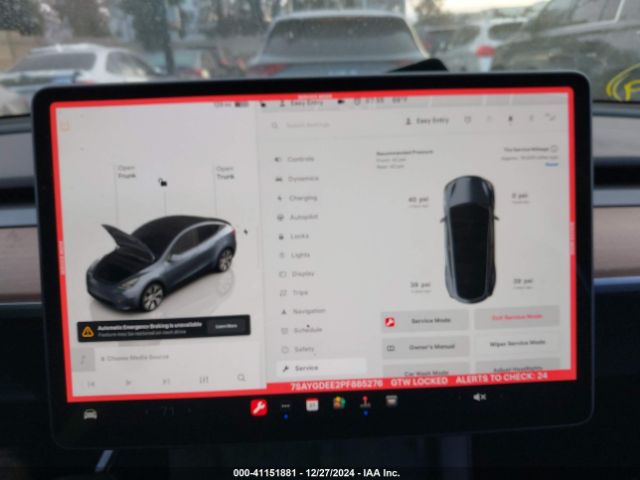 7SAYGDEE2PF885276 Tesla Model Y Awd/long Range Dual Motor All-wheel Drive