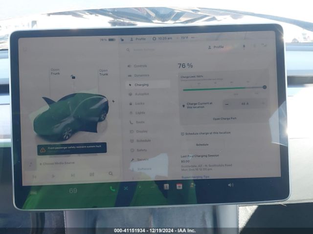 7SAYGDEEXRA270975 Tesla Model Y Long Range Dual Motor All-wheel Drive