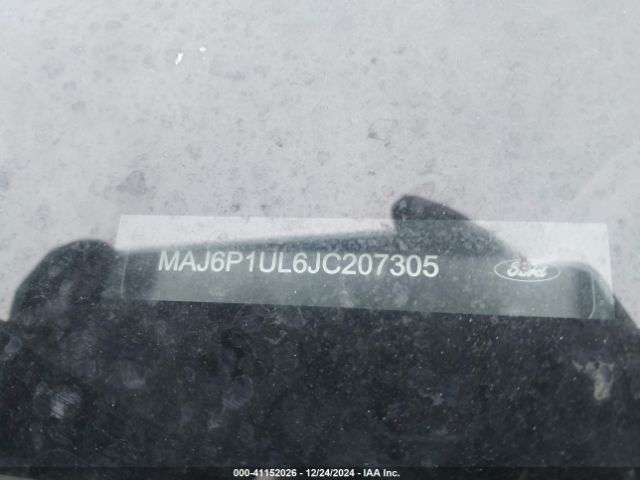 MAJ6P1UL6JC207305 Ford Ecosport Se