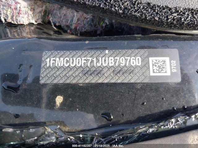 Ford ESCAPE S 2018 1FMCU0F71JUB79760 Image 9