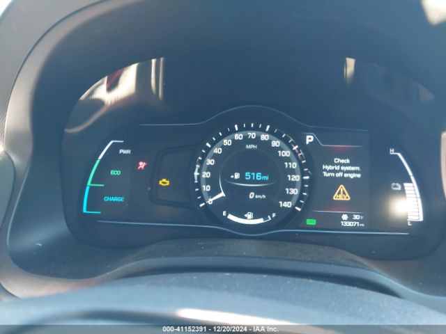 KMHC75LC7HU026283 Hyundai Ioniq Hybrid Sel