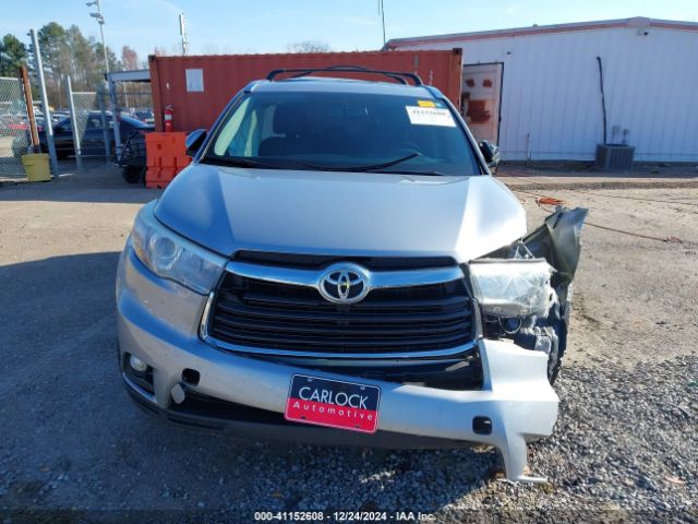 5TDKKRFH9GS123176 Toyota Highlander Xle V6