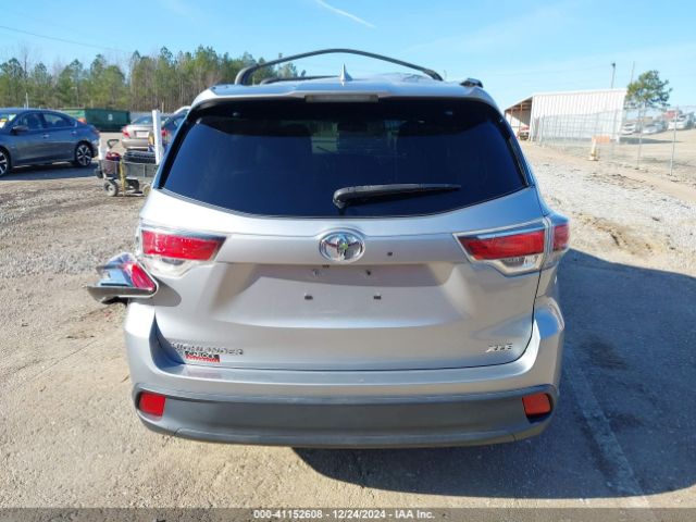 5TDKKRFH9GS123176 Toyota Highlander Xle V6