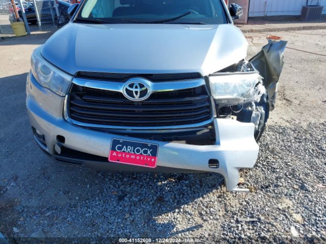 5TDKKRFH9GS123176 Toyota Highlander Xle V6