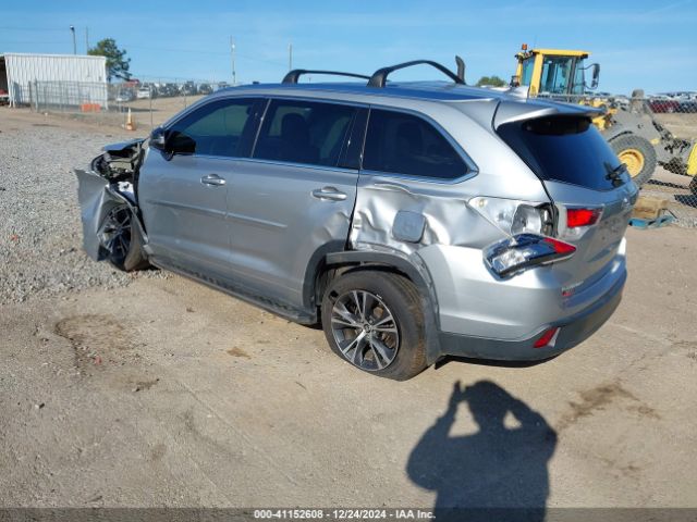 5TDKKRFH9GS123176 Toyota Highlander Xle V6