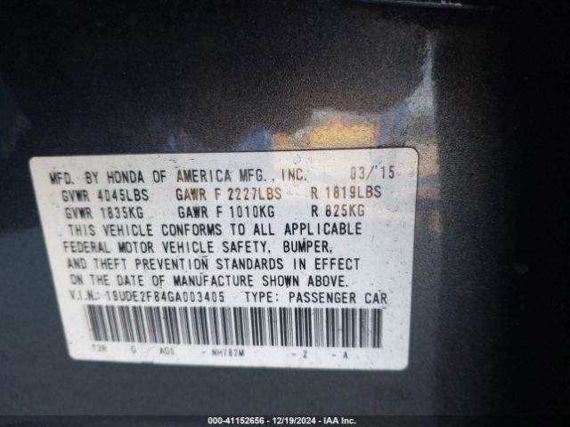 19UDE2F84GA003405 Acura Ilx Premium   A-spec Packages/technology Plus   A-spec Packages