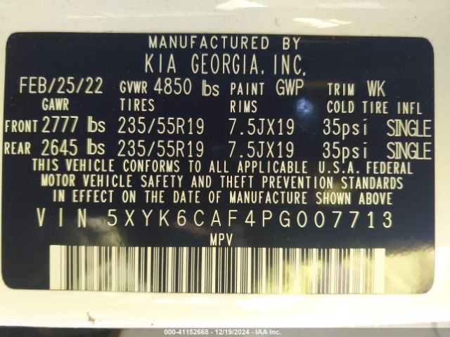 2023 KIA SPORTAGE 5XYK6CAF4PG007713 Photo 8