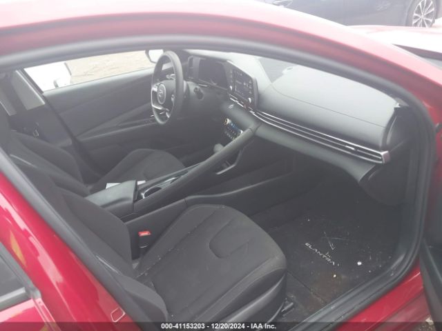 KMHLM4AJ2MU011866 Hyundai Elantra Hybrid Blue