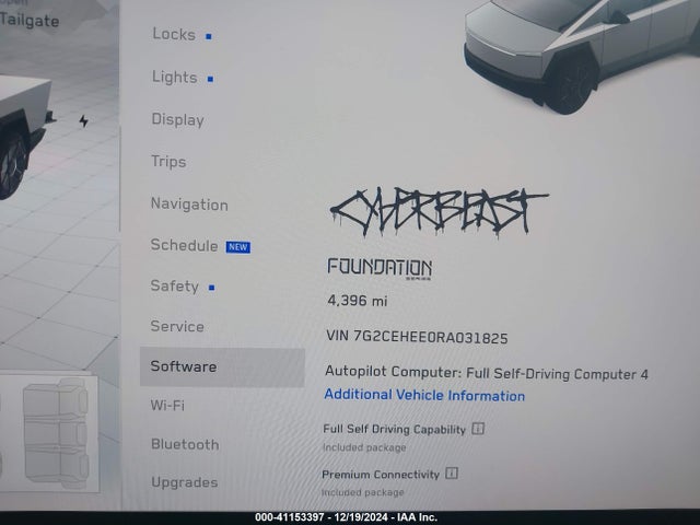 2024 TESLA CYBERTRUCK 7G2CEHEE0RA031825 Photo 6