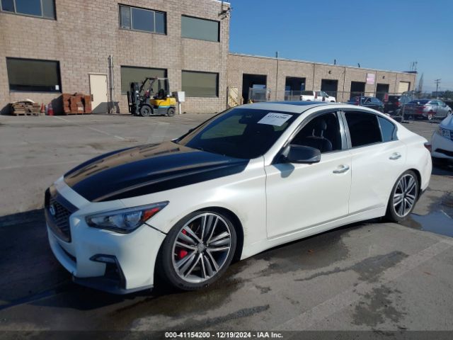 JN1FV7AP3KM760695 Infiniti Q50 3.0t Red Sport 400