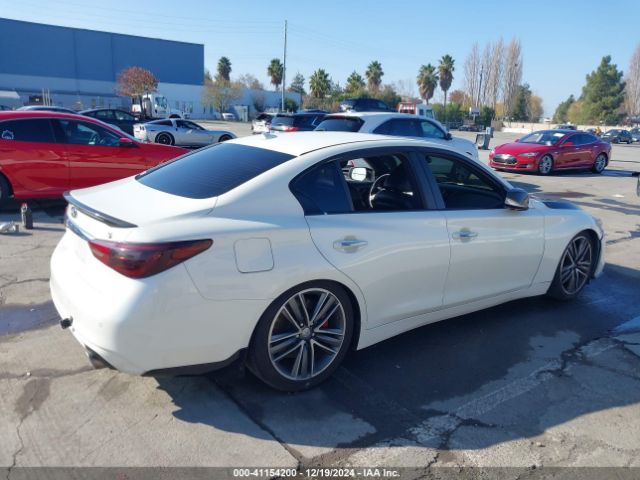JN1FV7AP3KM760695 Infiniti Q50 3.0t Red Sport 400