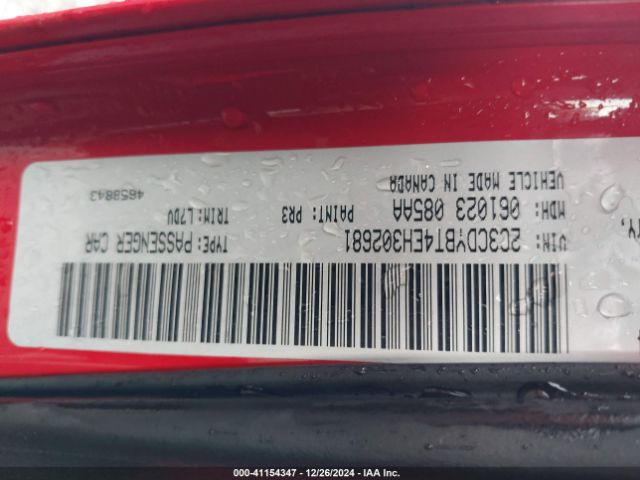 2C3CDYBT4EH302681 Dodge Challenger R/t