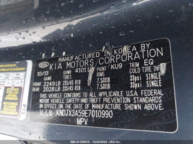 KNDJX3A59E7010990 KIA Soul !