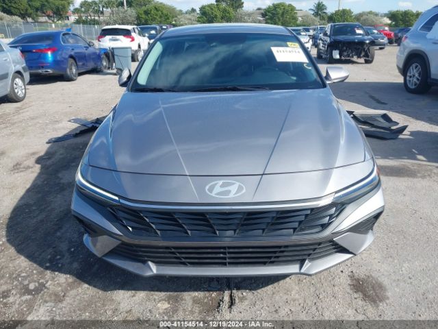 KMHLM4DJ5SU122324 Hyundai Elantra Hybrid Blue