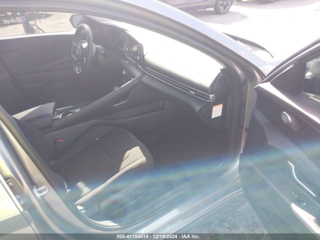 KMHLM4DJ5SU122324 Hyundai Elantra Hybrid Blue