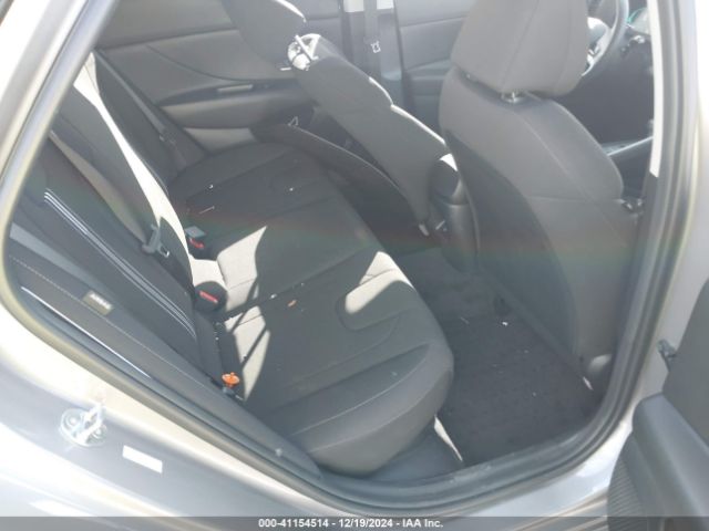 KMHLM4DJ5SU122324 Hyundai Elantra Hybrid Blue