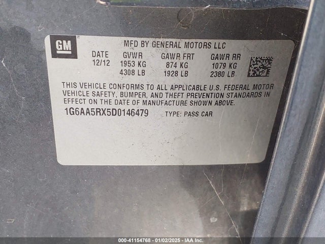 2013 CADILLAC ATS 1G6AA5RX5D0146479 Photo 8