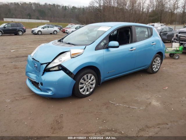 1N4AZ0CP7FC331593 Nissan LEAF S
