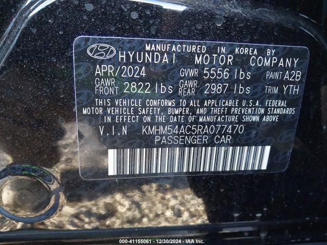 KMHM54AC5RA077470 Hyundai Ioniq 6 Limited
