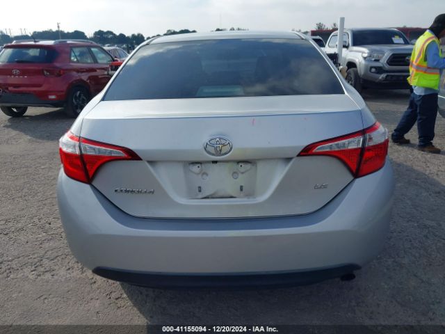2T1BURHE1FC384726 Toyota COROLLA LE
