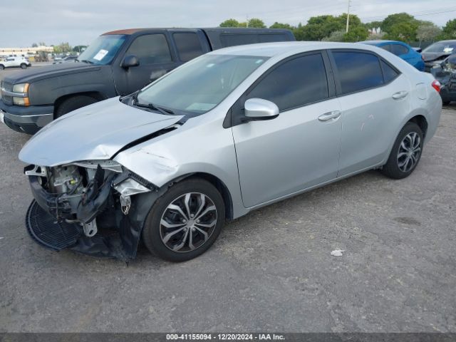 2T1BURHE1FC384726 Toyota COROLLA LE