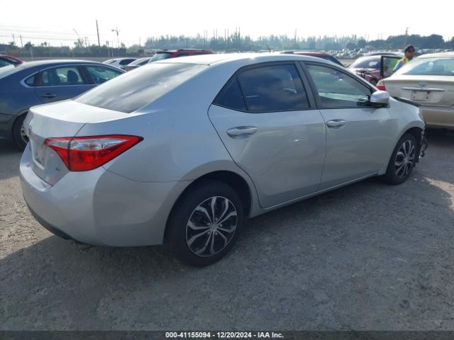 2T1BURHE1FC384726 Toyota COROLLA LE