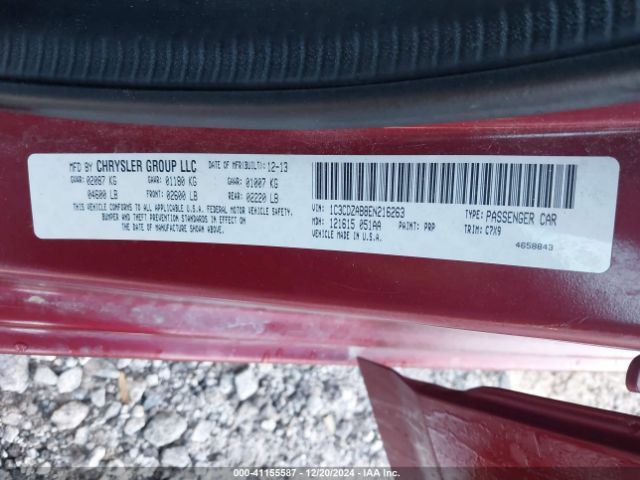 1C3CDZAB8EN216263 Dodge AVENGER SE